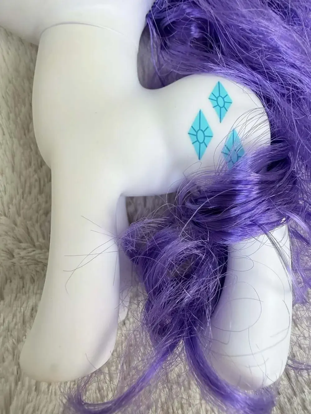 Hasbro My Little Pony Rarity Brushable Action Figure 6